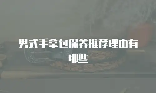 男式手拿包保养推荐理由有哪些