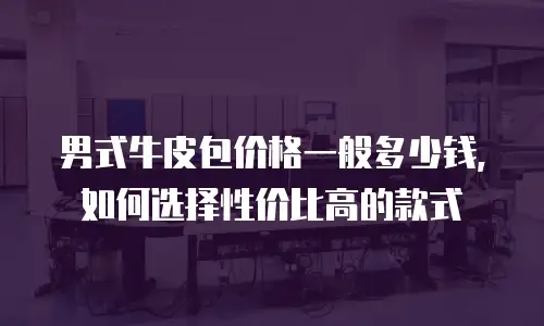 男式牛皮包价格一般多少钱，如何选择性价比高的款式