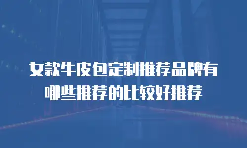 女款牛皮包定制推荐品牌有哪些推荐的比较好推荐