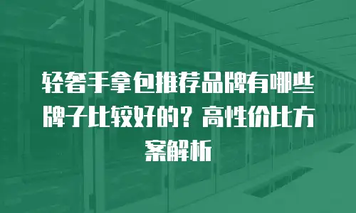 轻奢手拿包推荐品牌有哪些牌子比较好的？高性价比方案解析
