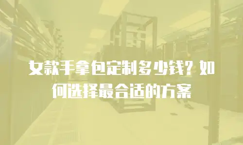女款手拿包定制多少钱？如何选择最合适的方案