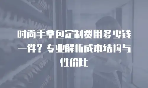 时尚手拿包定制费用多少钱一件？专业解析成本结构与性价比