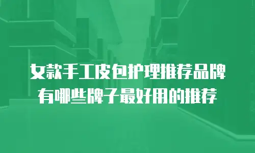 女款手工皮包护理推荐品牌有哪些牌子最好用的推荐