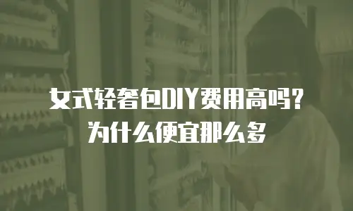 女式轻奢包DIY费用高吗？为什么便宜那么多