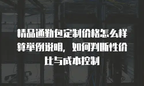 精品通勤包定制价格怎么样算举例说明，如何判断性价比与成本控制