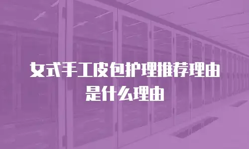 女式手工皮包护理推荐理由是什么理由