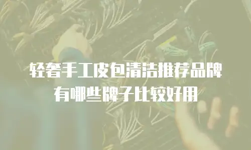 轻奢手工皮包清洁推荐品牌有哪些牌子比较好用