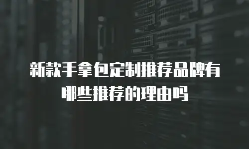 新款手拿包定制推荐品牌有哪些推荐的理由吗