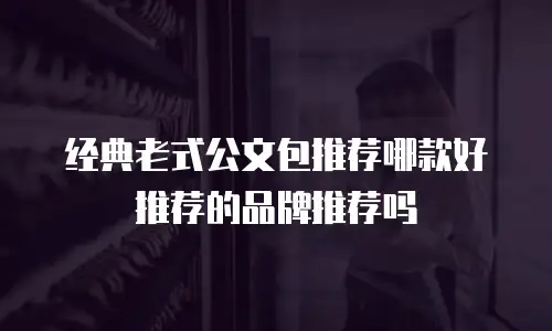 经典老式公文包推荐哪款好推荐的品牌推荐吗