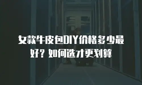 女款牛皮包DIY价格多少最好？如何选才更划算