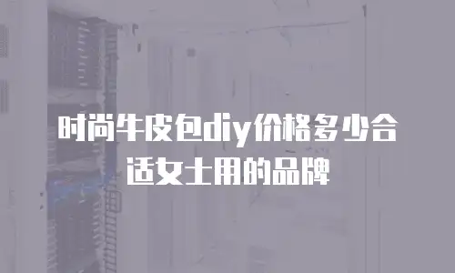 时尚牛皮包diy价格多少合适女士用的品牌