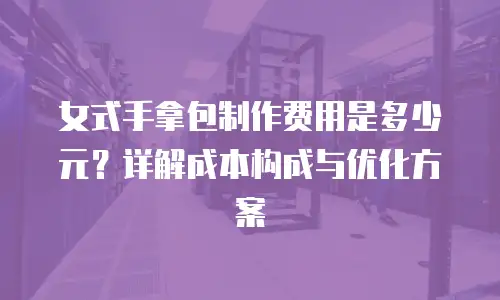 女式手拿包制作费用是多少元？详解成本构成与优化方案