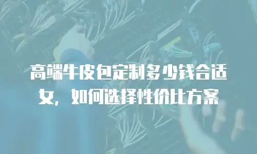 高端牛皮包定制多少钱合适女，如何选择性价比方案