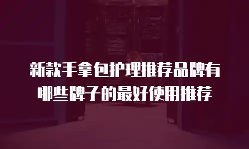 新款手拿包护理推荐品牌有哪些牌子的最好使用推荐
