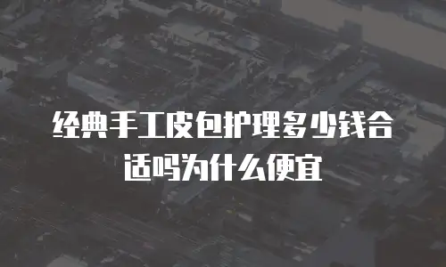 经典手工皮包护理多少钱合适吗为什么便宜