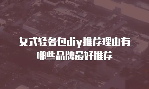 女式轻奢包diy推荐理由有哪些品牌最好推荐