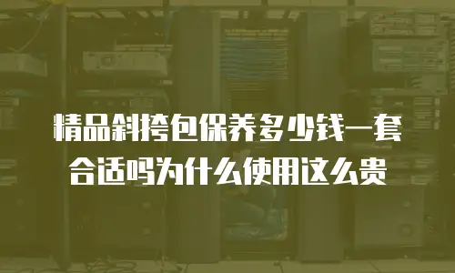 精品斜挎包保养多少钱一套合适吗为什么使用这么贵