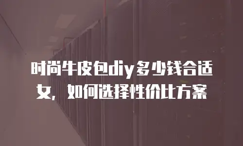 时尚牛皮包diy多少钱合适女，如何选择性价比方案