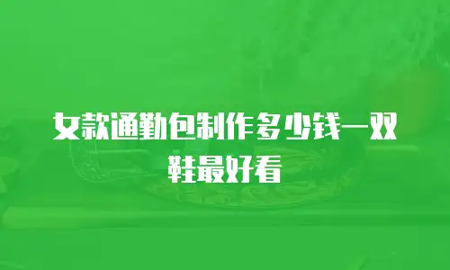 女款通勤包制作多少钱一双鞋最好看