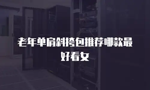 老年单肩斜挎包推荐哪款最好看女