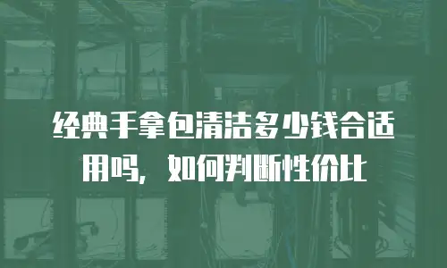 经典手拿包清洁多少钱合适用吗，如何判断性价比