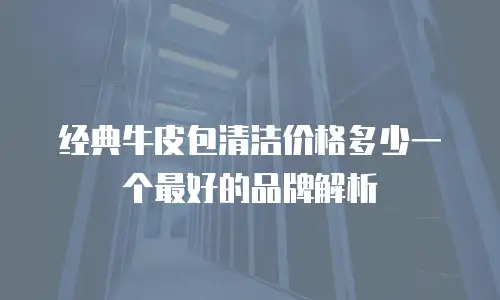经典牛皮包清洁价格多少一个最好的品牌解析