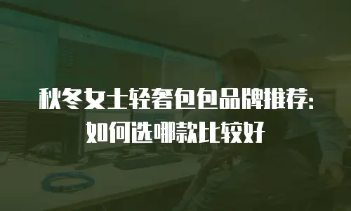 秋冬女士轻奢包包品牌推荐：如何选哪款比较好