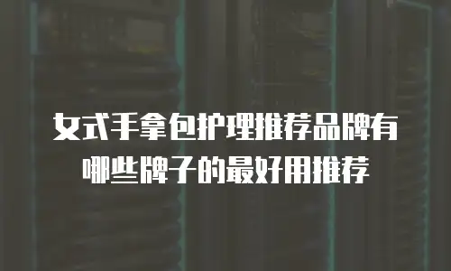 女式手拿包护理推荐品牌有哪些牌子的最好用推荐