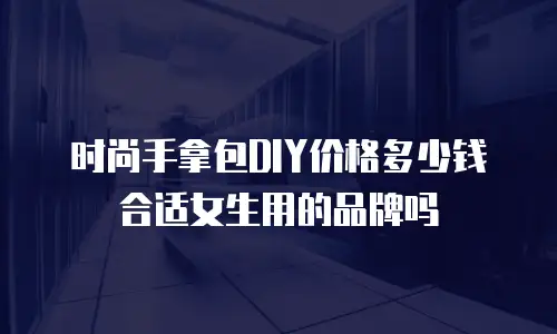 时尚手拿包DIY价格多少钱合适女生用的品牌吗