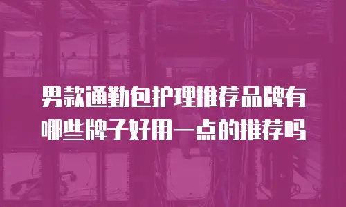 男款通勤包护理推荐品牌有哪些牌子好用一点的推荐吗