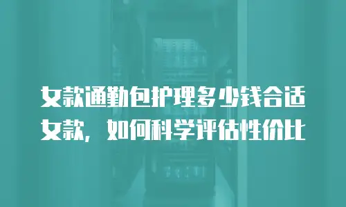 女款通勤包护理多少钱合适女款，如何科学评估性价比