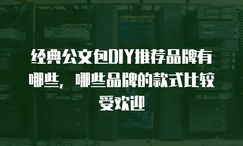 经典公文包DIY推荐品牌有哪些，哪些品牌的款式比较受欢迎