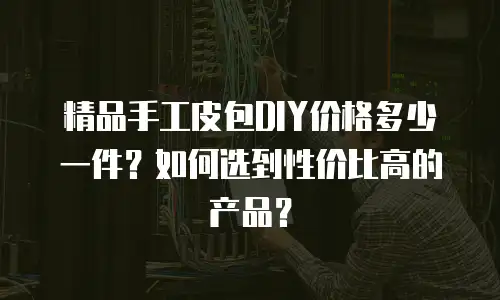 精品手工皮包DIY价格多少一件？如何选到性价比高的产品？