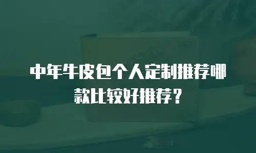 中年牛皮包个人定制推荐哪款比较好推荐？