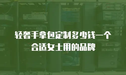 轻奢手拿包定制多少钱一个合适女士用的品牌