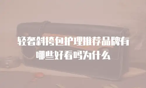 轻奢斜挎包护理推荐品牌有哪些好看吗为什么