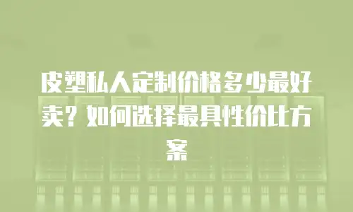 皮塑私人定制价格多少最好卖？如何选择最具性价比方案