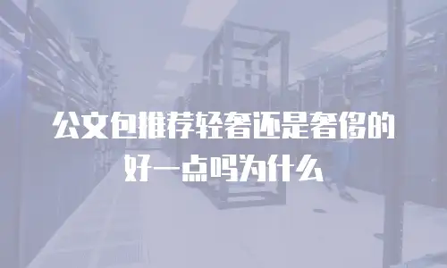 公文包推荐轻奢还是奢侈的好一点吗为什么