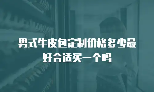男式牛皮包定制价格多少最好合适买一个吗