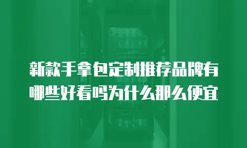 新款手拿包定制推荐品牌有哪些好看吗为什么那么便宜