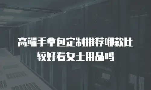 高端手拿包定制推荐哪款比较好看女士用品吗
