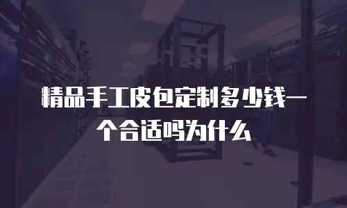 精品手工皮包定制多少钱一个合适吗为什么