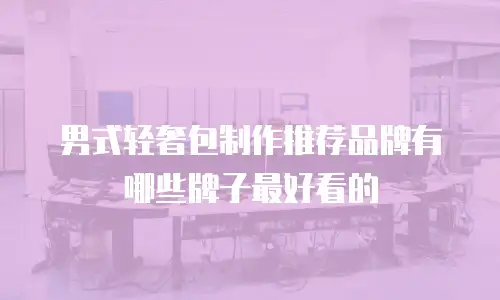 男式轻奢包制作推荐品牌有哪些牌子最好看的