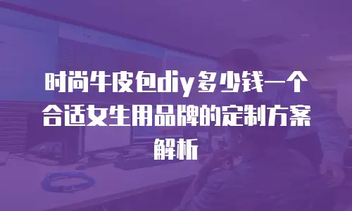 时尚牛皮包diy多少钱一个合适女生用品牌的定制方案解析