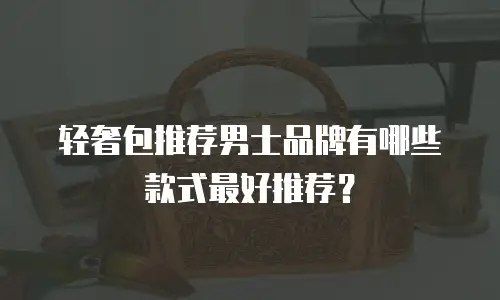 轻奢包推荐男士品牌有哪些款式最好推荐？