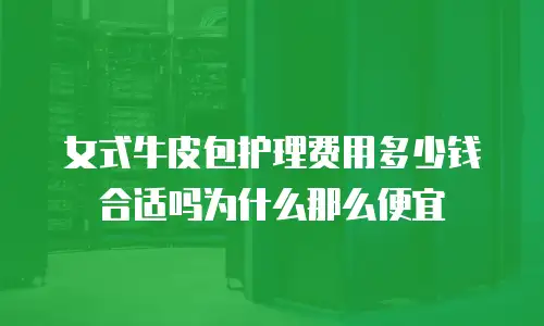 女式牛皮包护理费用多少钱合适吗为什么那么便宜