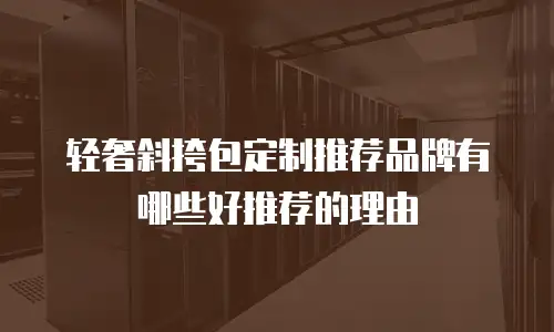 轻奢斜挎包定制推荐品牌有哪些好推荐的理由
