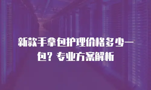新款手拿包护理价格多少一包？专业方案解析