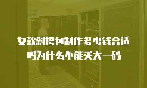 女款斜挎包制作多少钱合适吗为什么不能买大一码