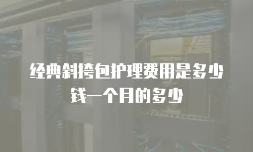经典斜挎包护理费用是多少钱一个月的多少